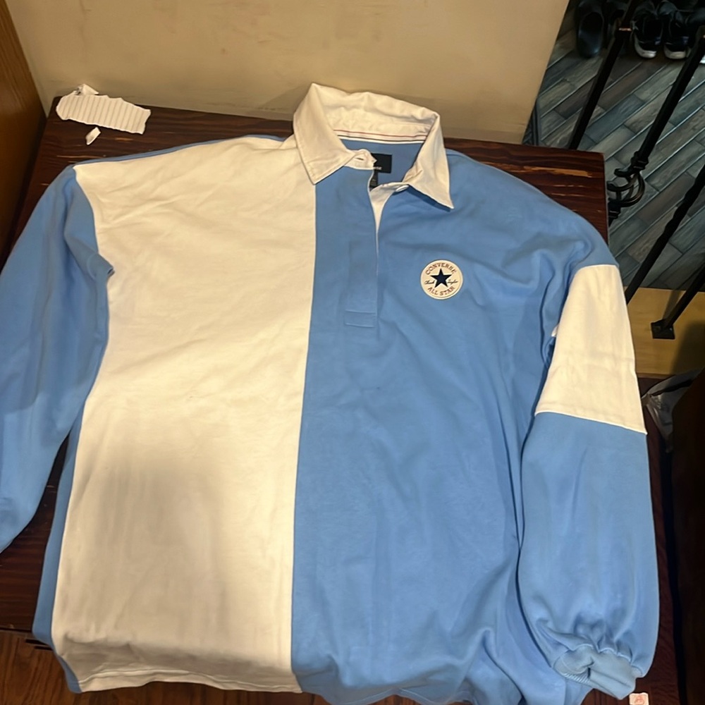 Converse long sleeve polo, XS, Men’s